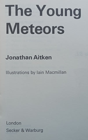The Young Meteors | Jonathan Aitken