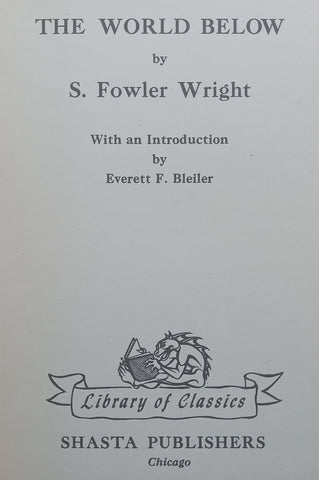 The World Below | S. Fowler Wright