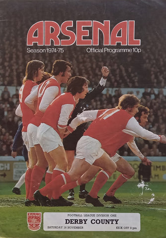 Arsenal, 1974-75 Official Season Programme