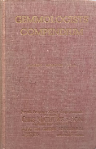 Gemmologists’ Companion (2nd Ed.) | Robert Webster