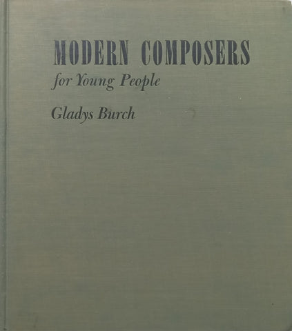 Modern Composers for Young People | Gladys Burch