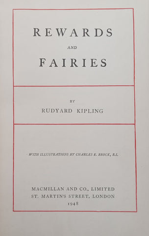 Rewards and Fairies | Rudyard Kipling