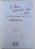 In the Name of Amandla (Inscribed by Author) | Vonani Bila