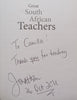Great South African Teachers (Inscribed by Author) | Jonathan Jansen