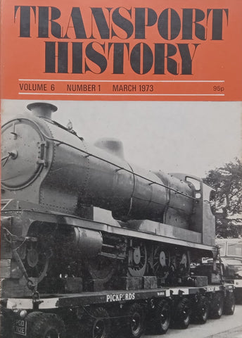 Transport History (Vol. 6, No. 1, March 1971)