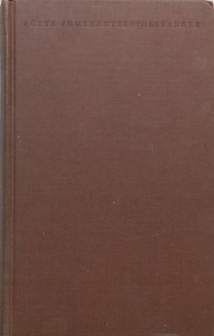Royte Pomerantsen: Jewish Folk Humor (Text in Yiddish) | Immanuel Olsvanger (Ed.)