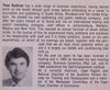 The Mini-Business Manual: The First Steps to Employing Yourself | Theo Rudman