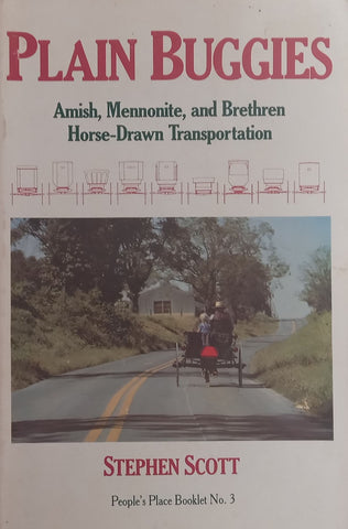 Plain Buggies: Amish, Mennonite and Brethren Horse-Drawn Transportation | Stephen Scott