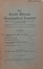 The South African Geographical Journal (Vol. 23, April 1941)