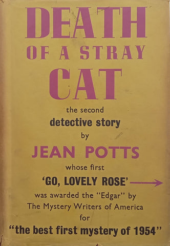 Death of a Stray Cat (First Edition, 1955) | Jean Potts