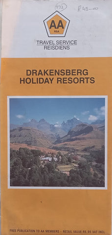 Drakensberg Holiday Resorts AA Road Map