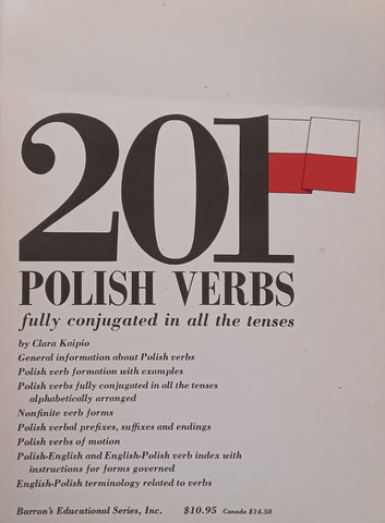 201 Polish Verbs Fully Conjugated in All the Tenses | Clara Kaipio