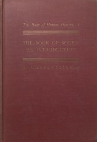 The Book of Books: An Introduction | Solomon Goldman