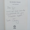 My Brother’s Keeper (With Author’s Heartfelt Inscription to Lyn Riesnik who Worked for the Publisher) | Jassy Mackenzie