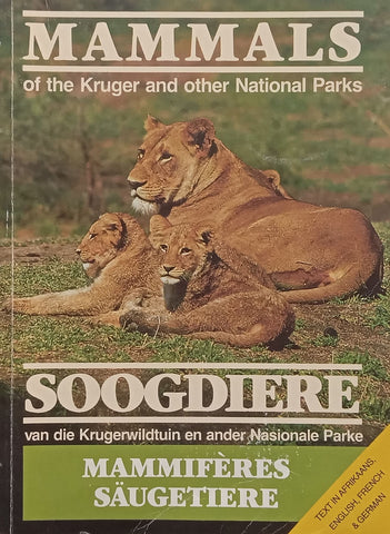 Mammals of the Kruger and Other National Parks (In 4 Languages)