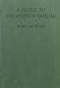A Guide to the Study of English (On English Grammar) | F. J. Rowe &amp; W. T. Webb