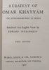 Rubaiyat of Omar Khayyam (Published 1910) | Edward Fitzgerald
