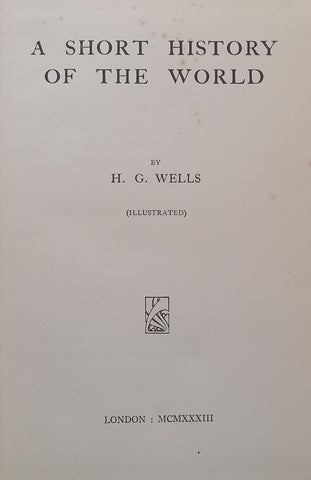 A Short History of the World | H. G. Wells