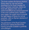 Physical Fitness: 5BX and XBX (Developed by the Royal Canadian Air Force)