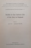 Studies in the Cultural Lifeof the Jews in England | Dov Noy & Issachar Ben-Ami (Eds.)