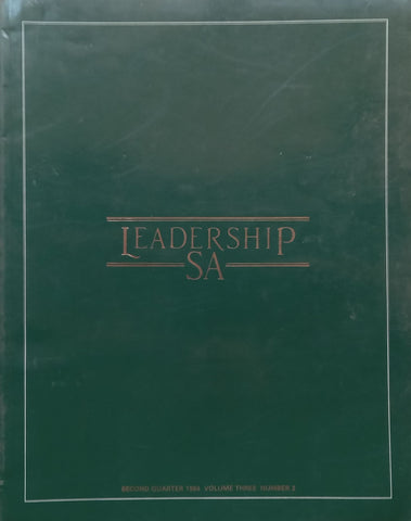 Leadership SA (2nd Quarter 1984, Volume 3, No. 2)