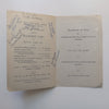 St. Aiden’s College Distribution of Prizes 1953 (Programme, with Signatures)