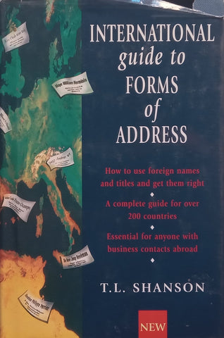 International Guide to Forms of Address | T. L. Shanson