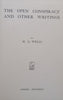 The Open Conspiracy and Other Writings | H. G. Wells