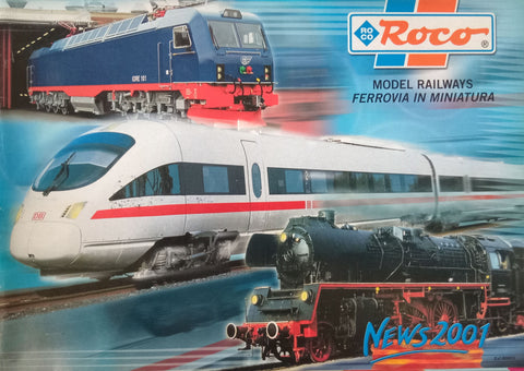 Roco News 2001 (Model Train Catalogue)