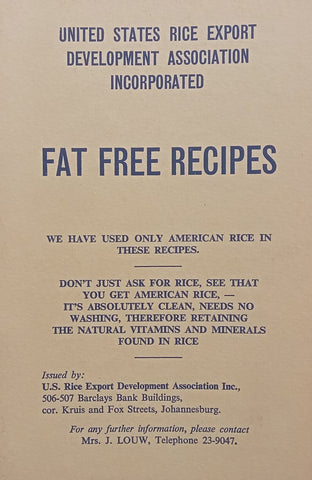 Fat Free Recipes