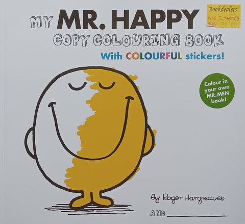 My Mr. Happy Copy Colouring Book | Roger Hargreaves