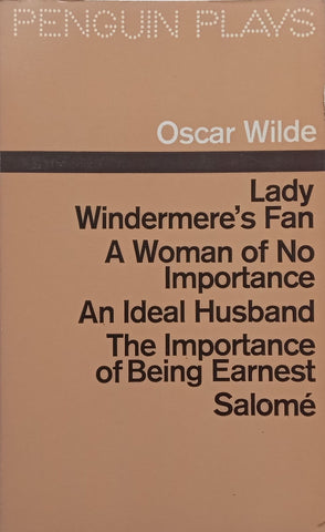Selected Plays | Oscar Wilde