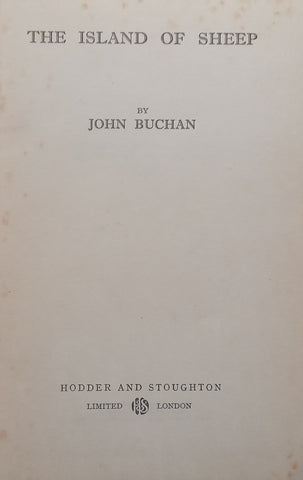 The Island of Sheep (Published 1936) | John Buchan