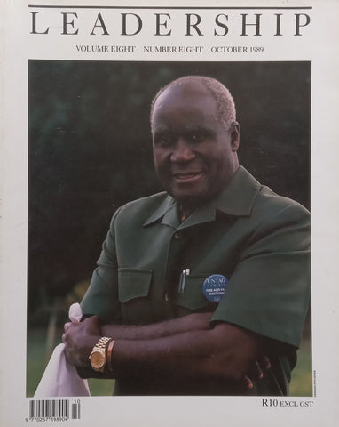 Leadership SA (Volume 8, No. 8, October 1989, including interviews with Kenneth Kaunda and Desmond Tutu, and Special Report on SA’s Economy)