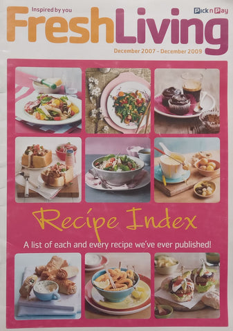 Fresh Living Recipe Index