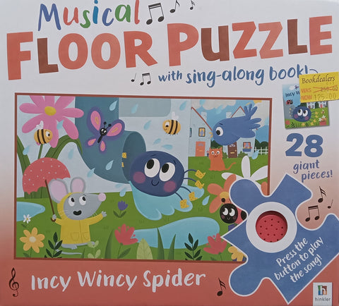 Musical Floor Puzzle with Sing-Along Book (Box Set)