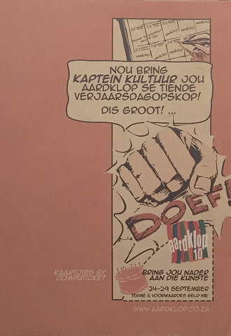 Aardklop 10 Programme (Afrikaans)