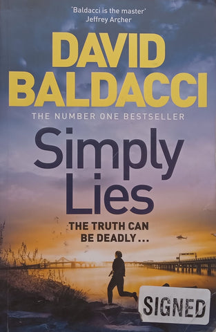 Simply Lies (Signed by Author on Pasted-in Slip) | David Baldacci