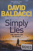 Simply Lies (Signed by Author on Pasted-in Slip) | David Baldacci