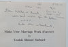 Make Your Marriage Work Forever (Inscribed by Rabbi & Mrs. Suchard) | Rabbi S. Suchard