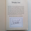 Simply Lies (Signed by Author on Pasted-in Slip) | David Baldacci