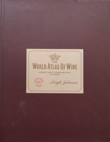 The World Atlas of Wine (With Small Loosely Inserted Chart) | Hugh Johnson