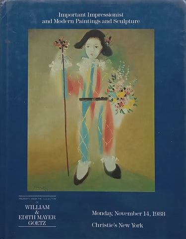 Important Impressionist and Modern Paintings and Sculpture (Christie’s Catalogue)