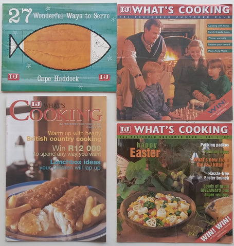 Collection of 4 I+J Recipe Booklets
