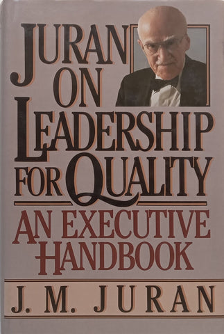 Juran on Leadership for Equality: An Executive Handbook | J. M. Juran