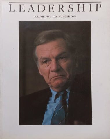 Leadership SA (Volume 5, No. 1, 1986, with Photographic Essay by David Goldblatt)