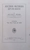 Auction Methods Up-to-Date (Including the New Laws of 1920) | Milton C. Work