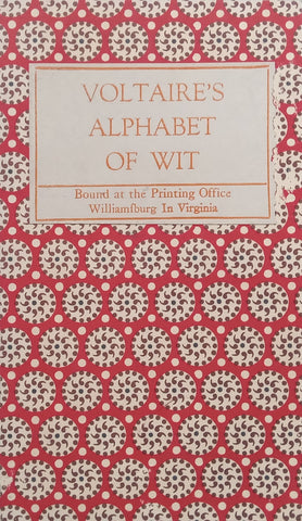 Voltaire’s Alphabet of Wit | Paul McPharlin (Ed.)