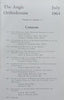The Angle Orthodontist (Vols. 34-35, 1964-1965)