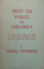 How to Write for Children | Lionel Stebbing